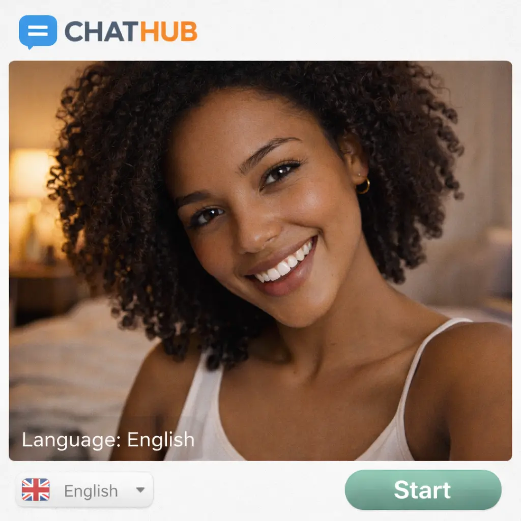 ChatHub video chat interface - a simple and fast Omegle alternative